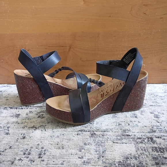 Blowfish Malibu Women's Hapuku Wedge Sandal | size 8 - Picture 8 of 14